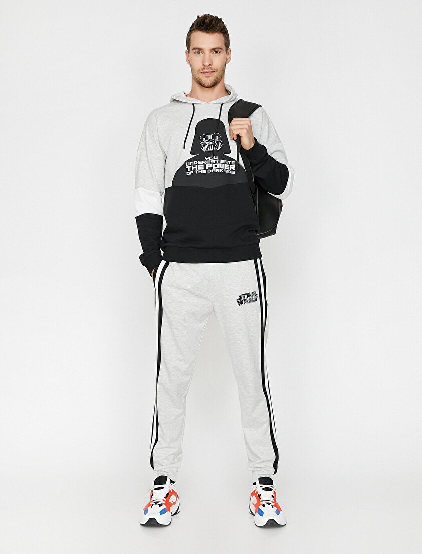 Star Wars Lisanslı Baskılı Sweatshirt