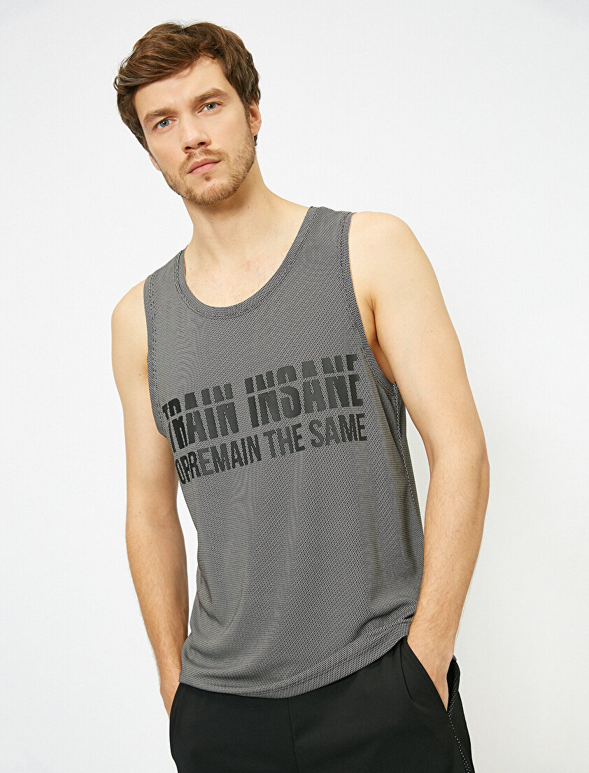 Yazılı Baskılı T-Shirt