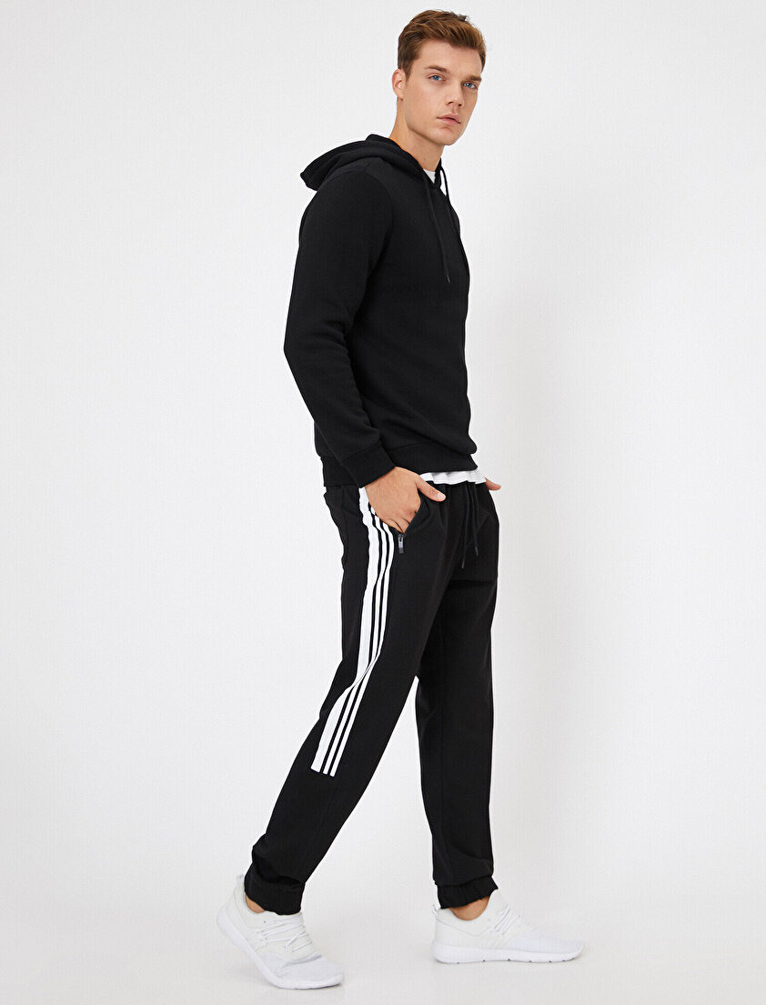 Çizgili Eşofman Altı