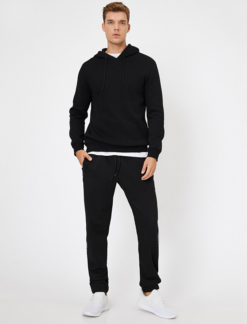 Çizgili Eşofman Altı