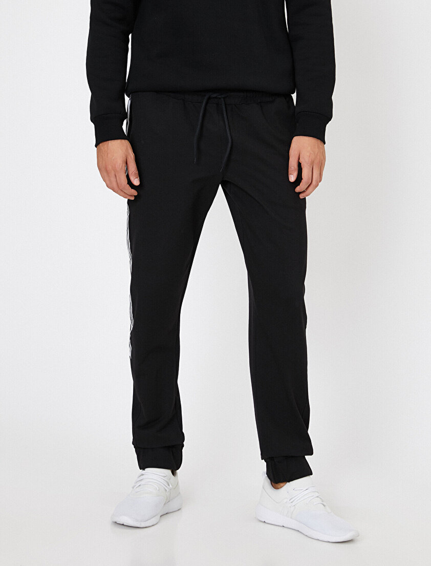 Çizgili Eşofman Altı