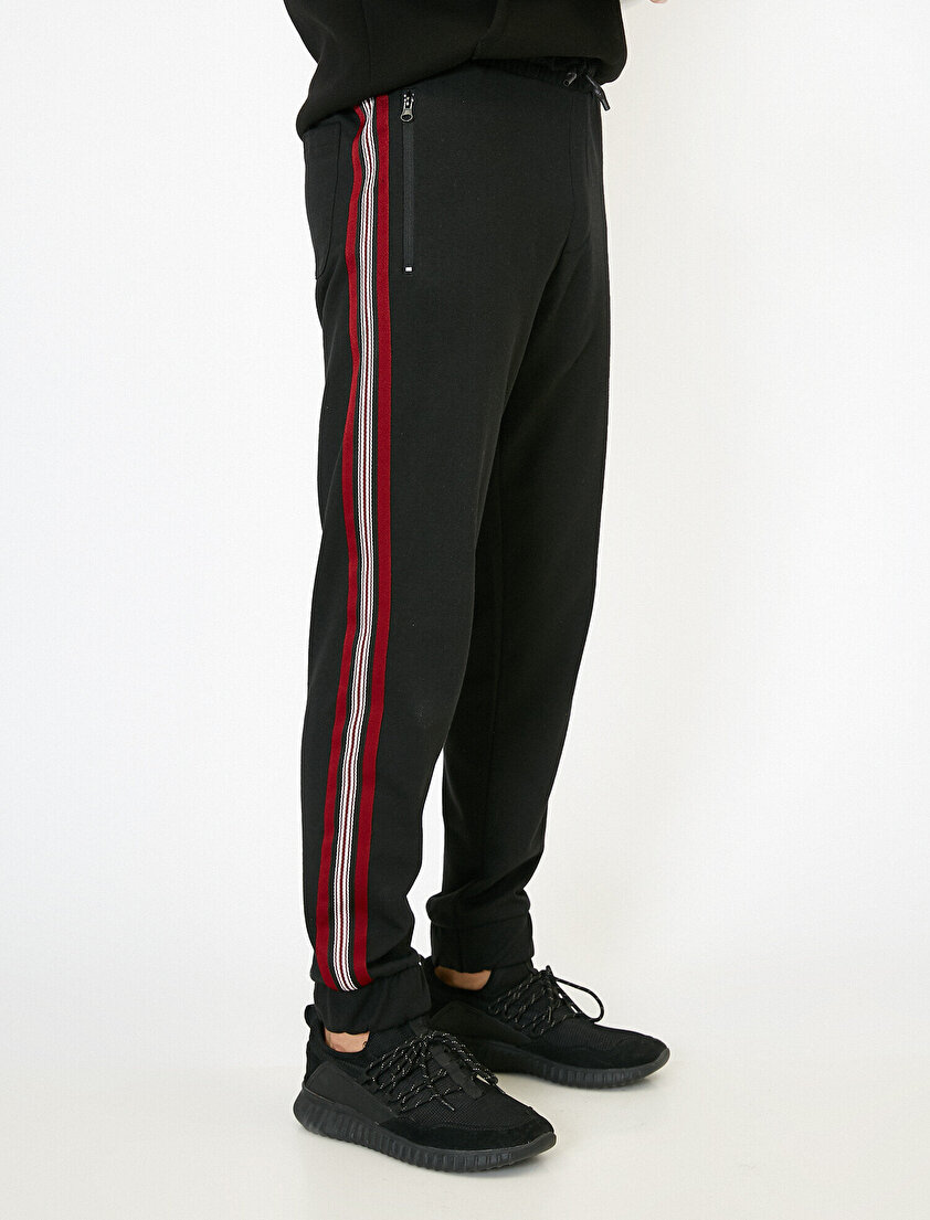 Çizgili Eşofman Altı