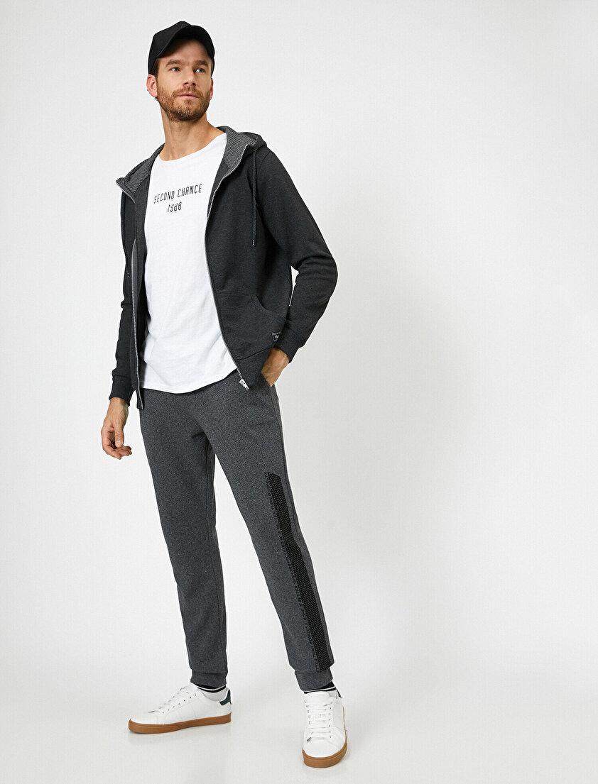 Yazılı Baskılı Eşofman Altı