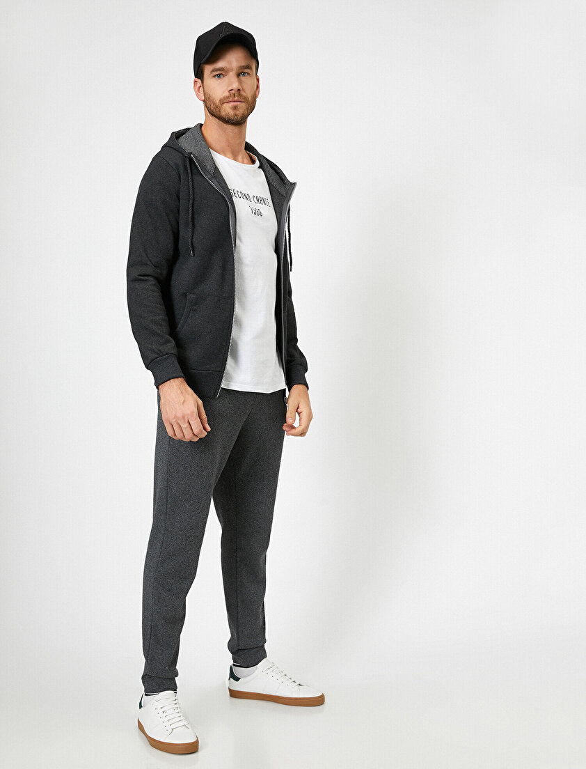 Yazılı Baskılı Eşofman Altı