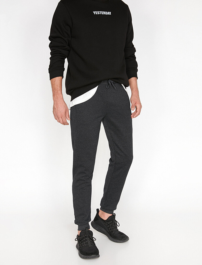 Cep Detaylı Eşofman Altı