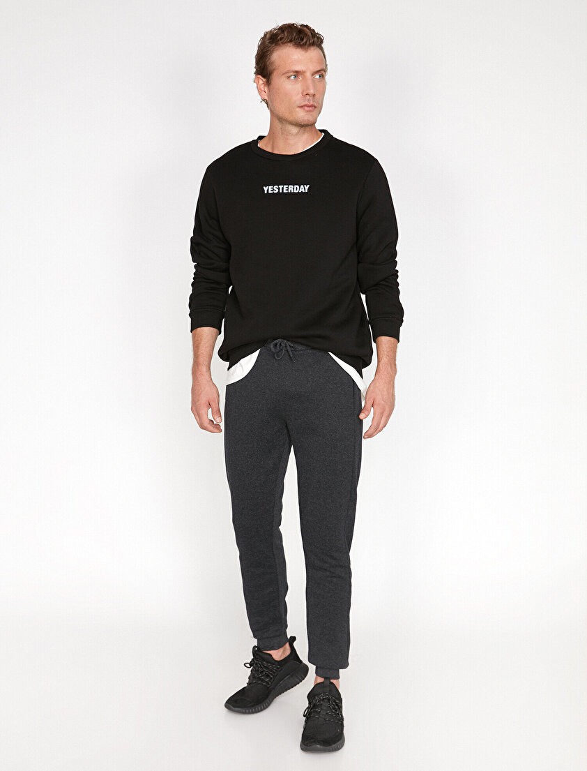 Cep Detaylı Eşofman Altı