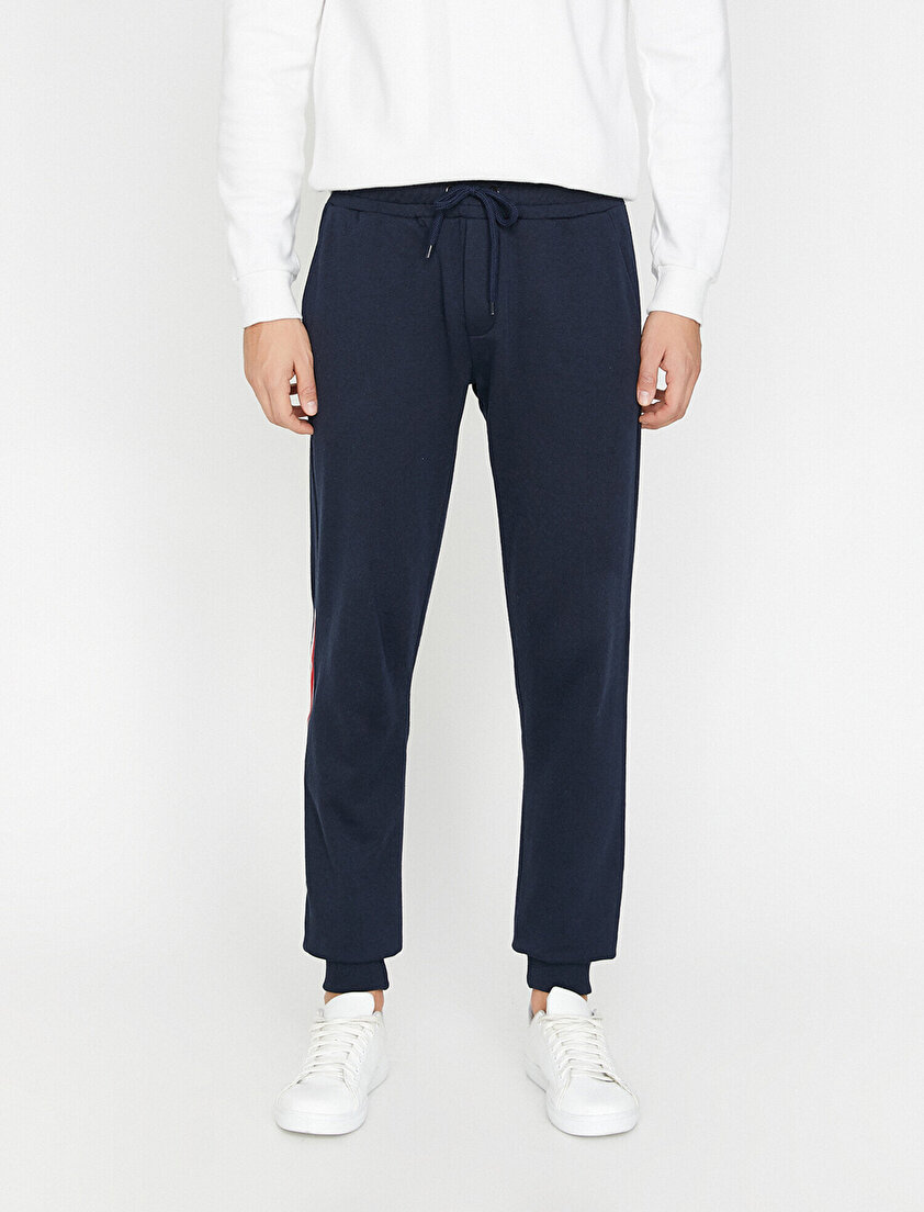 Şerit Detaylı Eşofman Altı