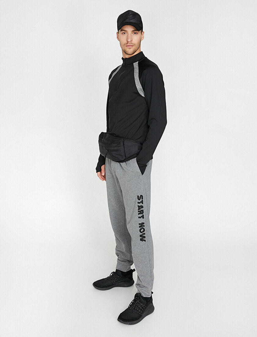 Yazılı Baskılı Eşofman Altı