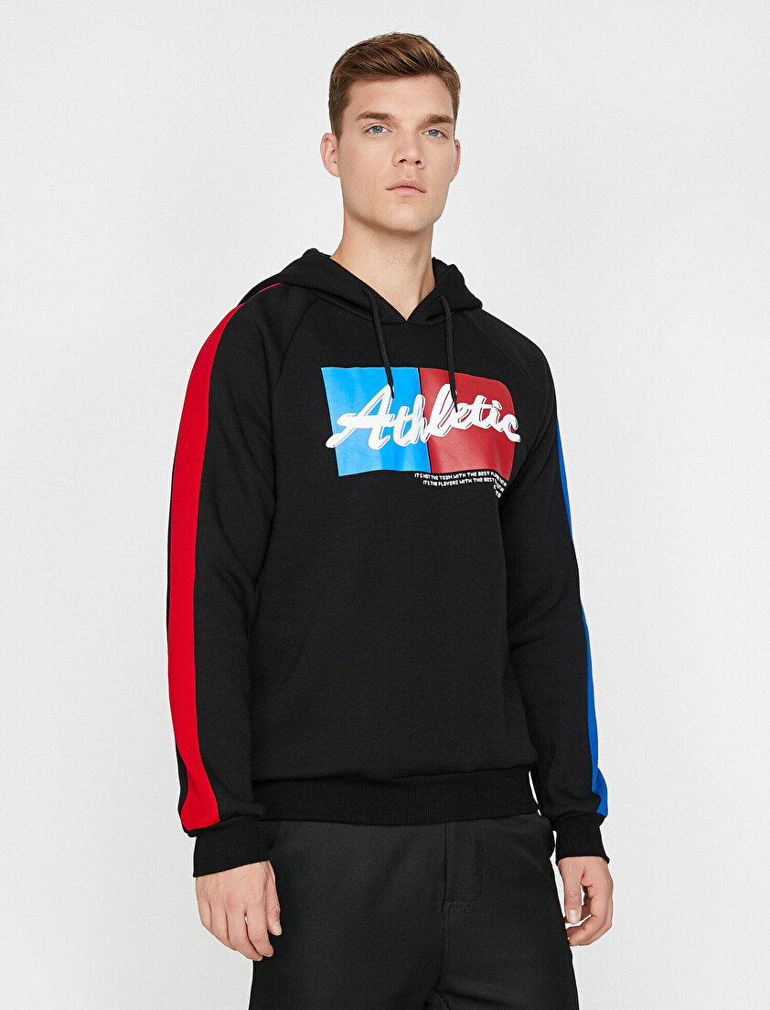 Yazılı Baskılı Sweatshirt
