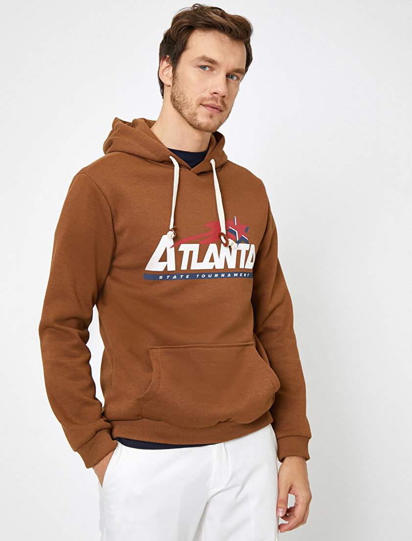 Yazılı Baskılı Sweatshirt