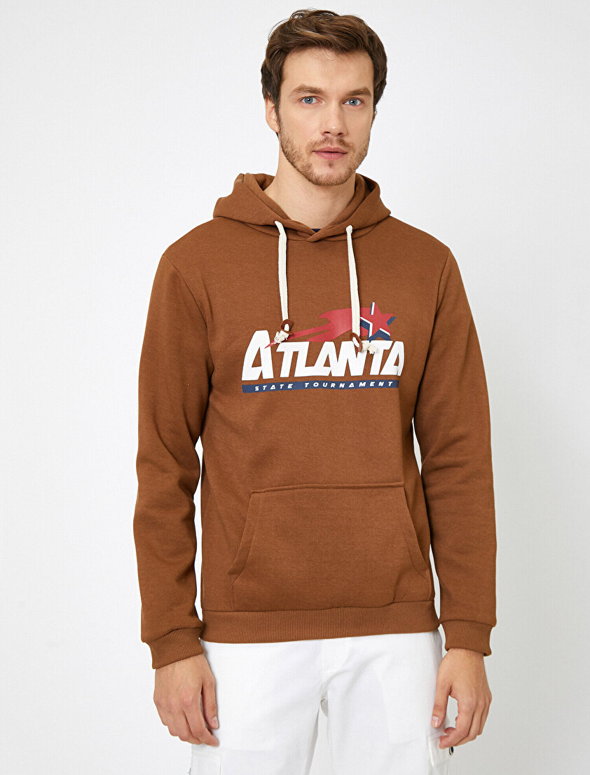 Yazılı Baskılı Sweatshirt