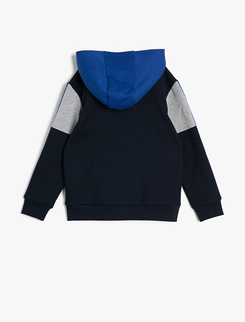 Fermuar Detaylı Sweatshirt