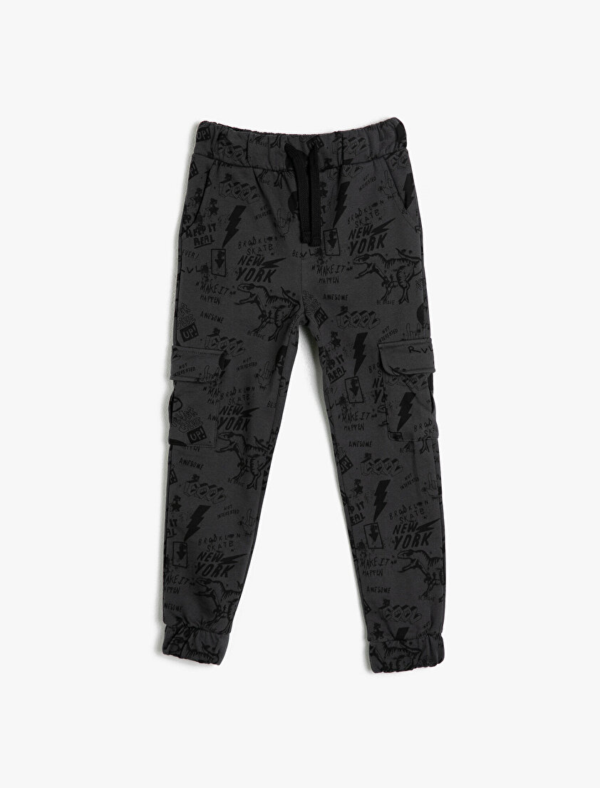 Baskılı Eşofman Altı