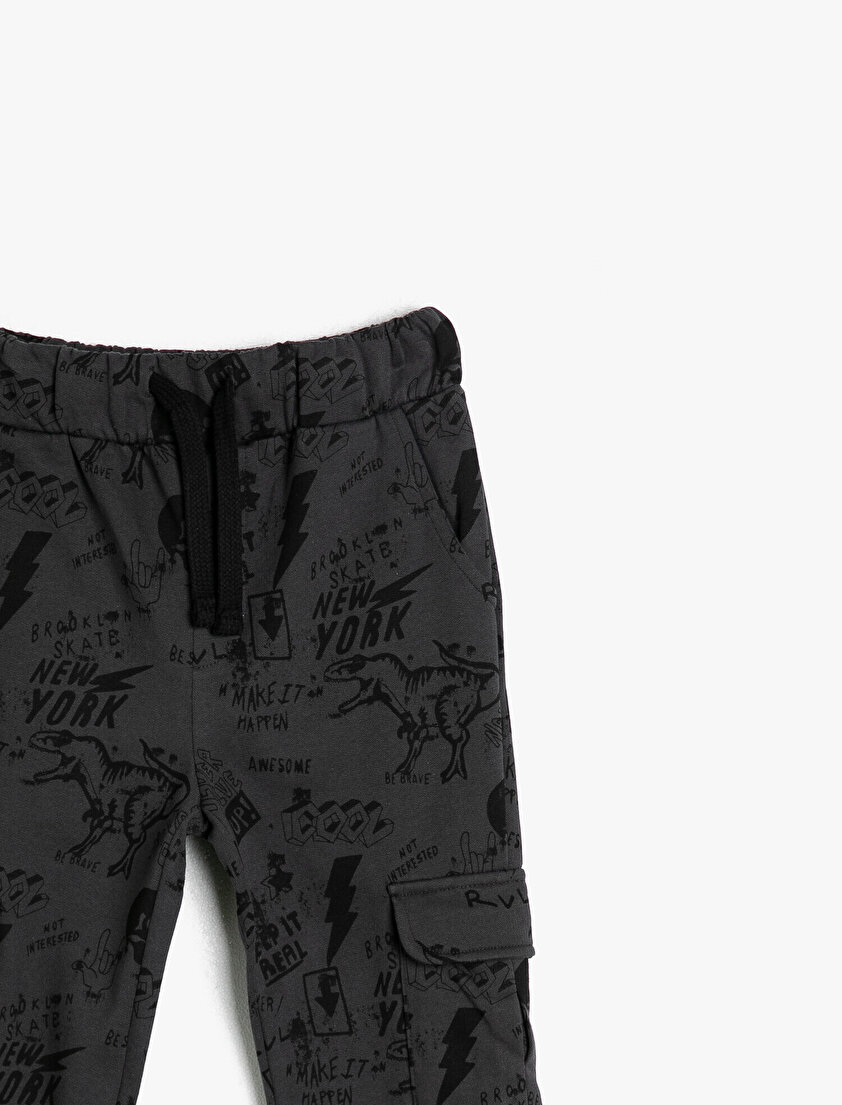 Baskılı Eşofman Altı