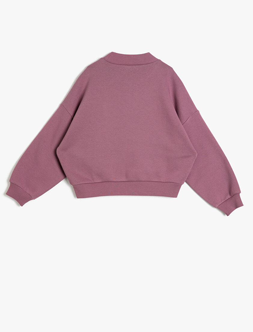 Yazılı Baskılı Sweatshirt