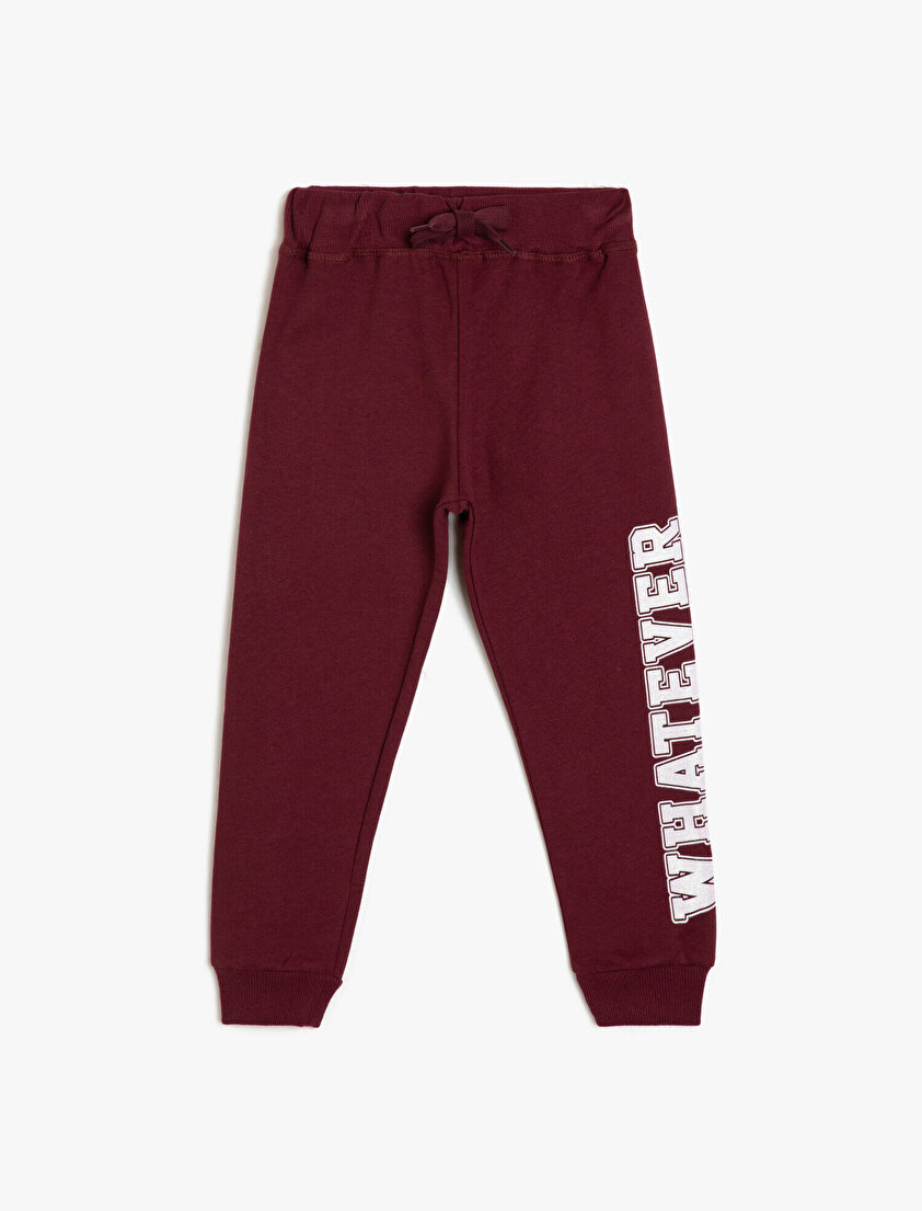 Yazılı Baskılı Eşofman Altı