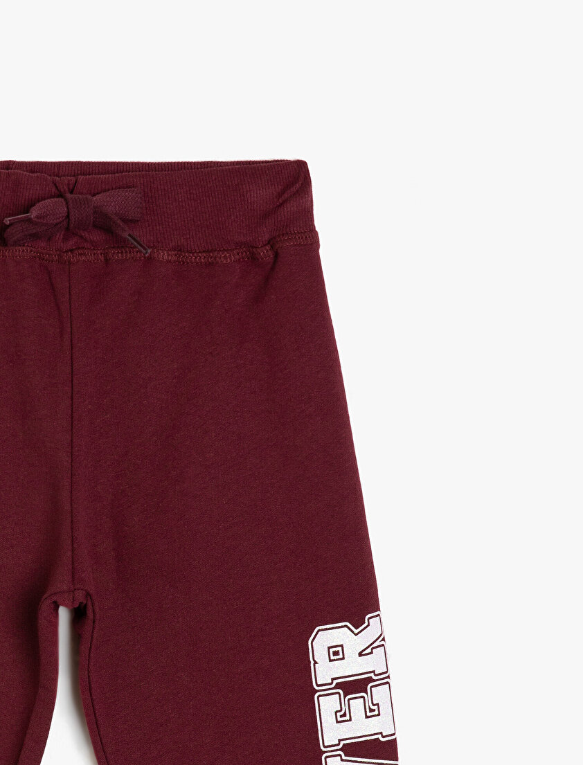 Yazılı Baskılı Eşofman Altı