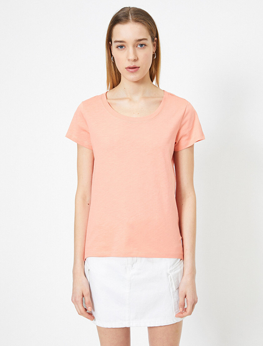 Bisiklet Yaka Basic Tişört