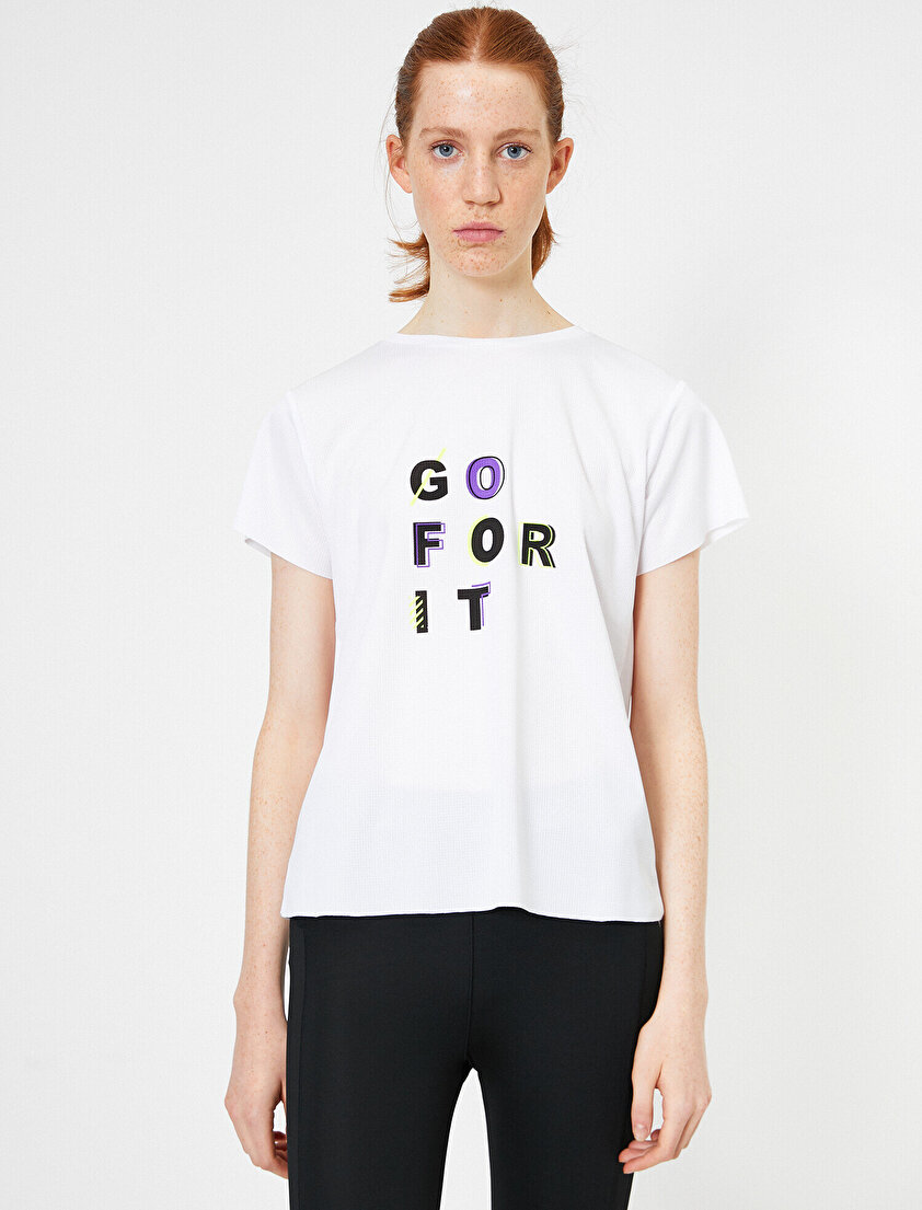 Yazılı Baskılı T-Shirt