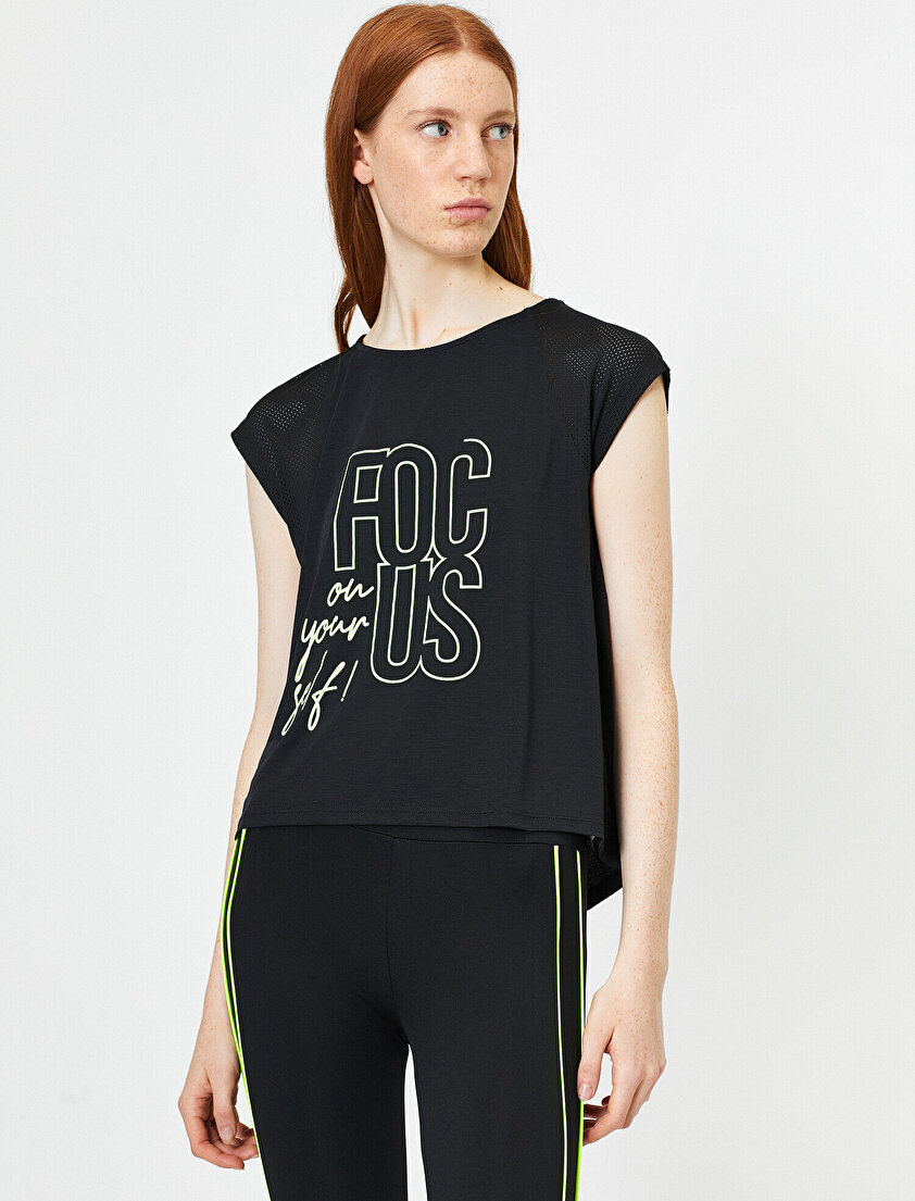 Yazılı Baskılı T-Shirt