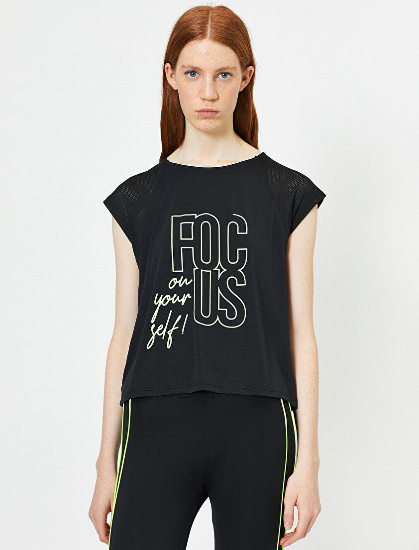 Yazılı Baskılı T-Shirt