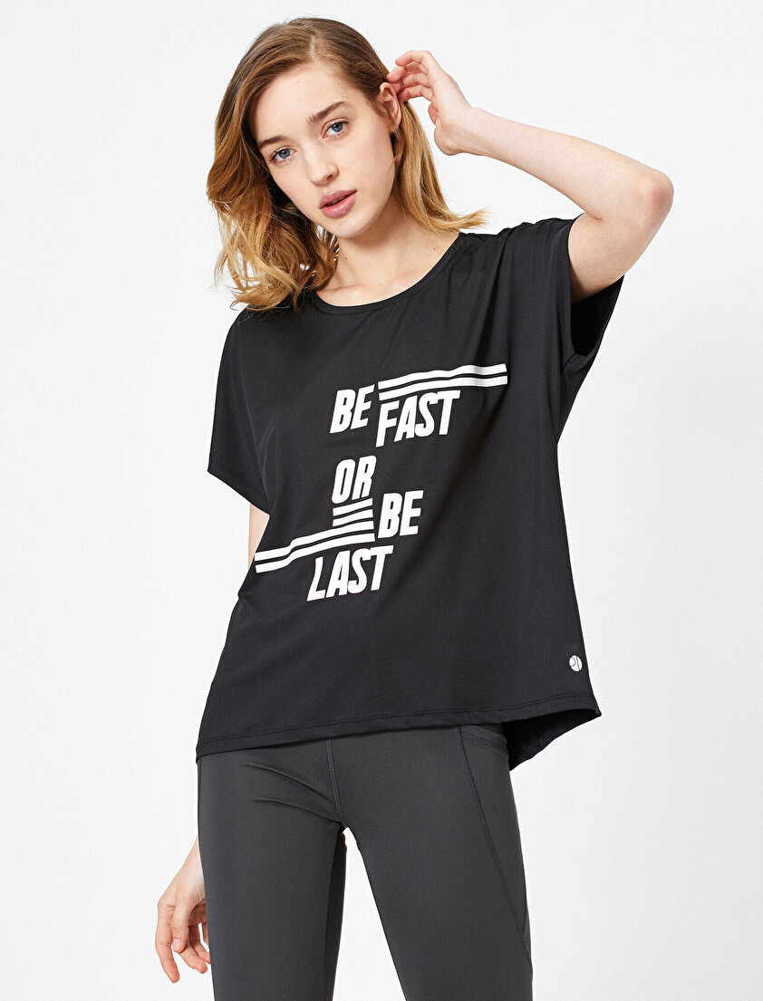 Yazılı Baskılı T-Shirt