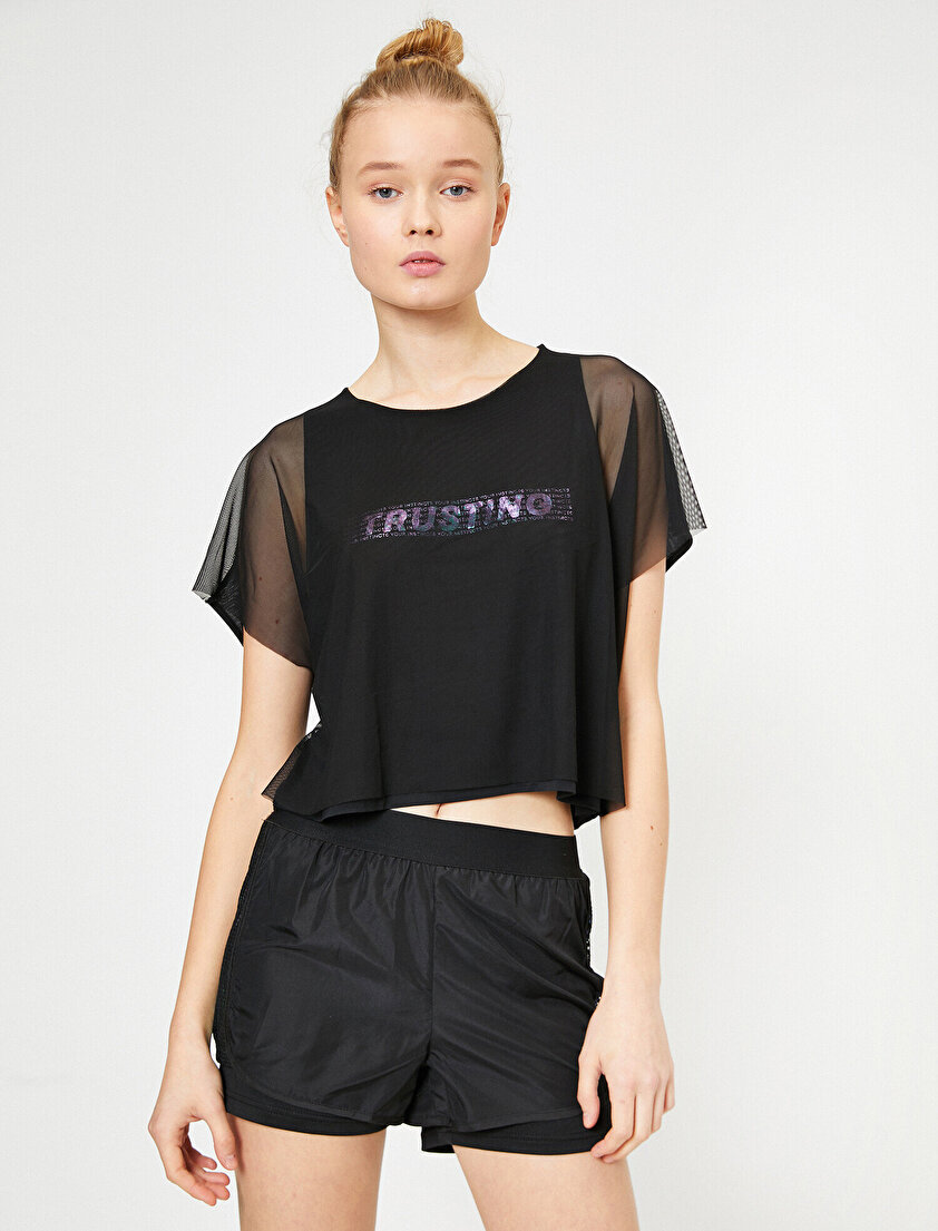 Yazılı Baskılı T-Shirt