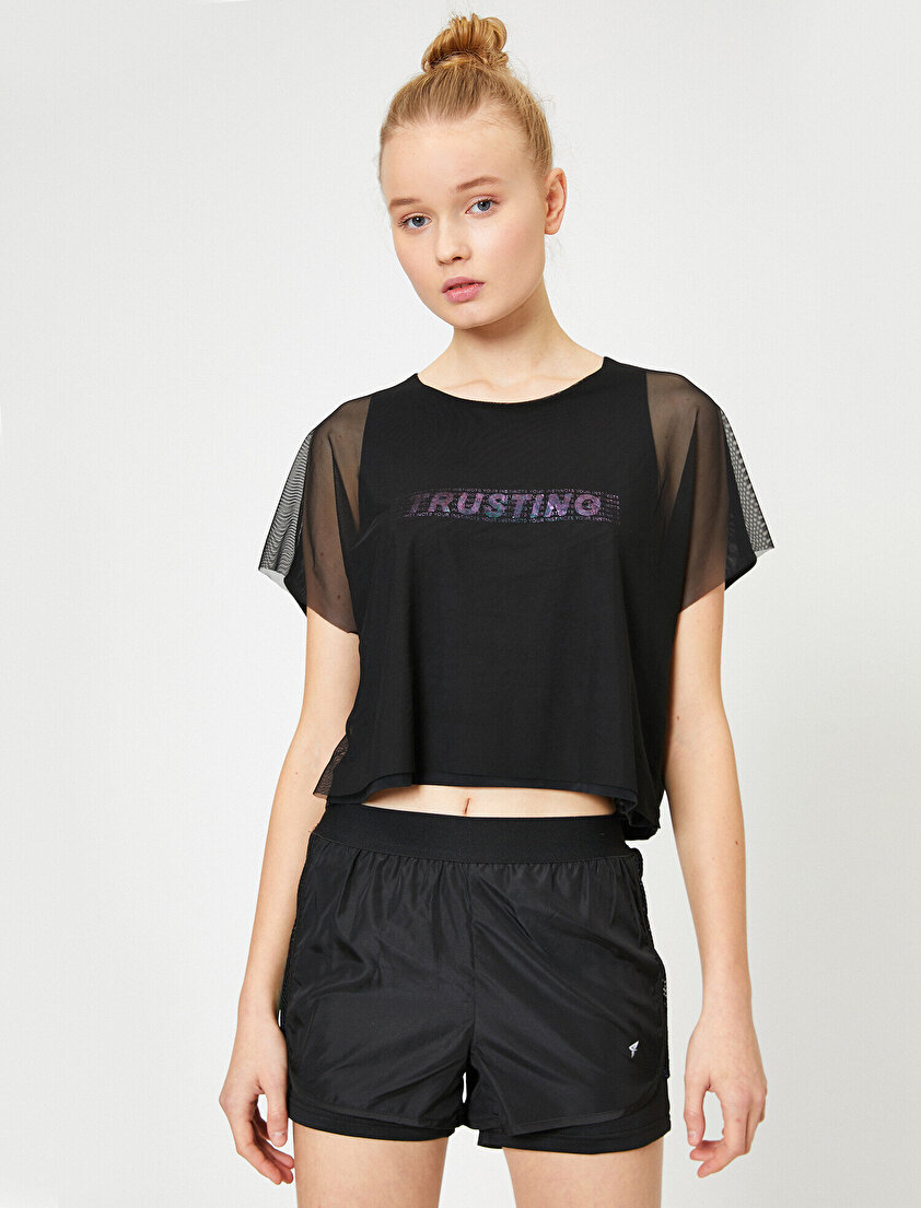 Yazılı Baskılı T-Shirt