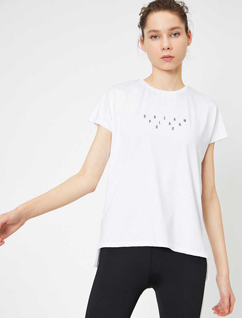 Yazılı Baskılı T-Shirt