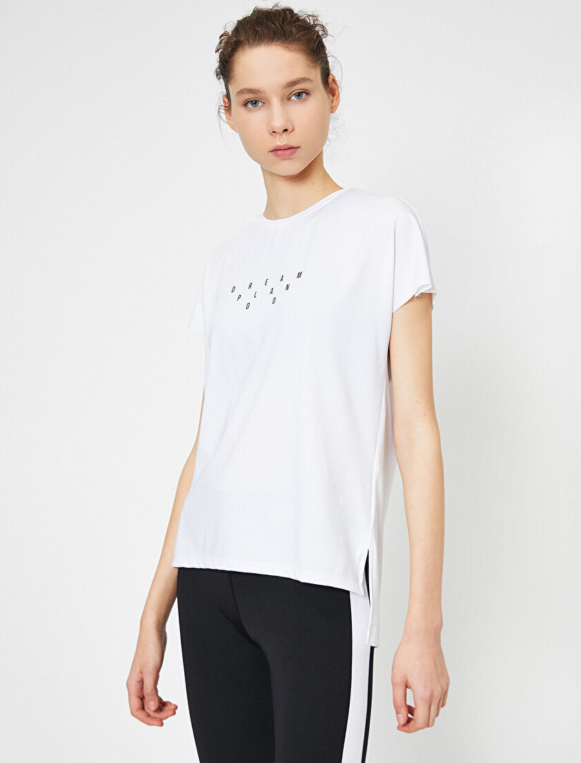 Yazılı Baskılı T-Shirt