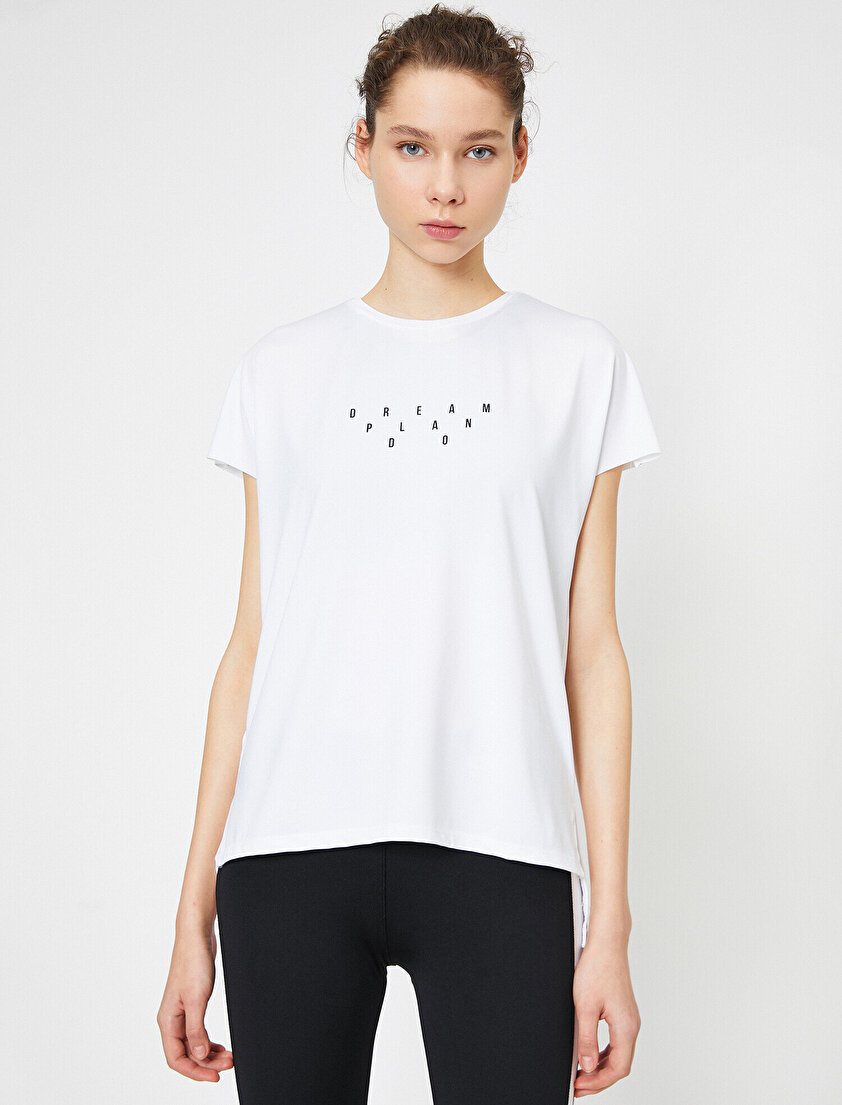 Yazılı Baskılı T-Shirt