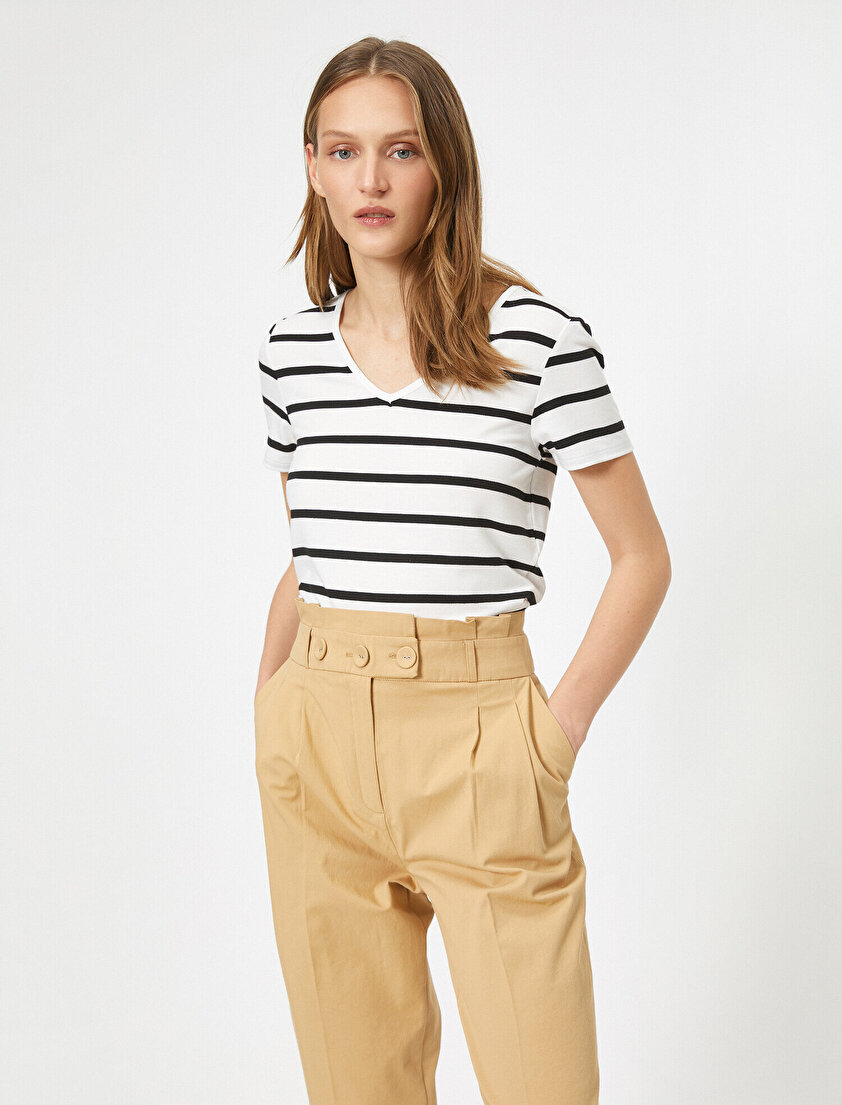 Çizgili T-Shirt