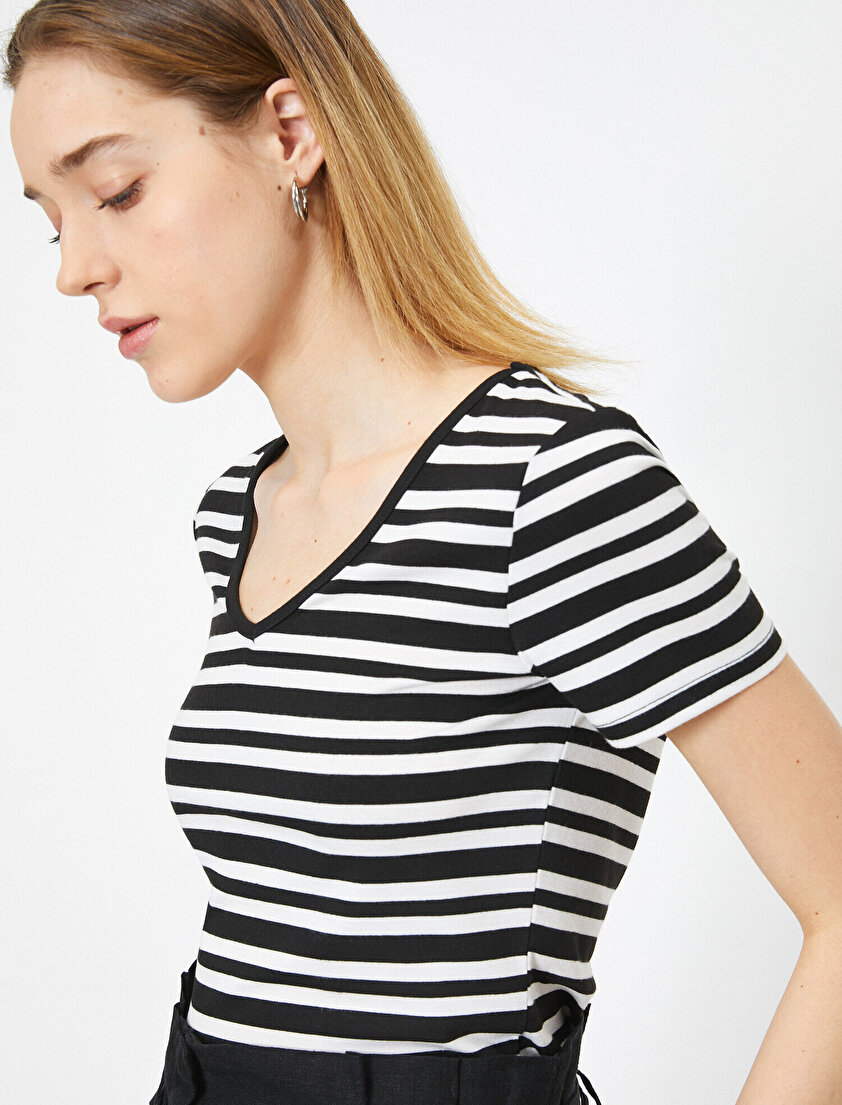 Çizgili T-Shirt