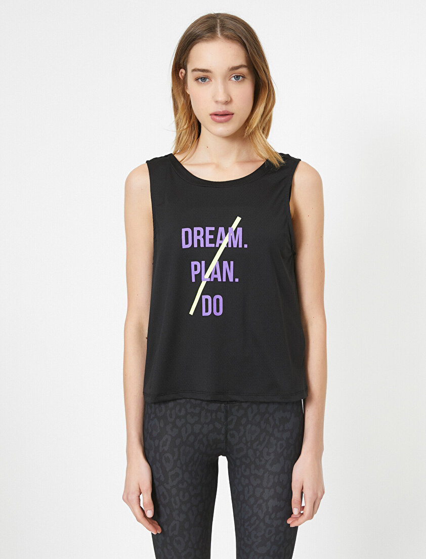 Yazılı Baskılı Atlet