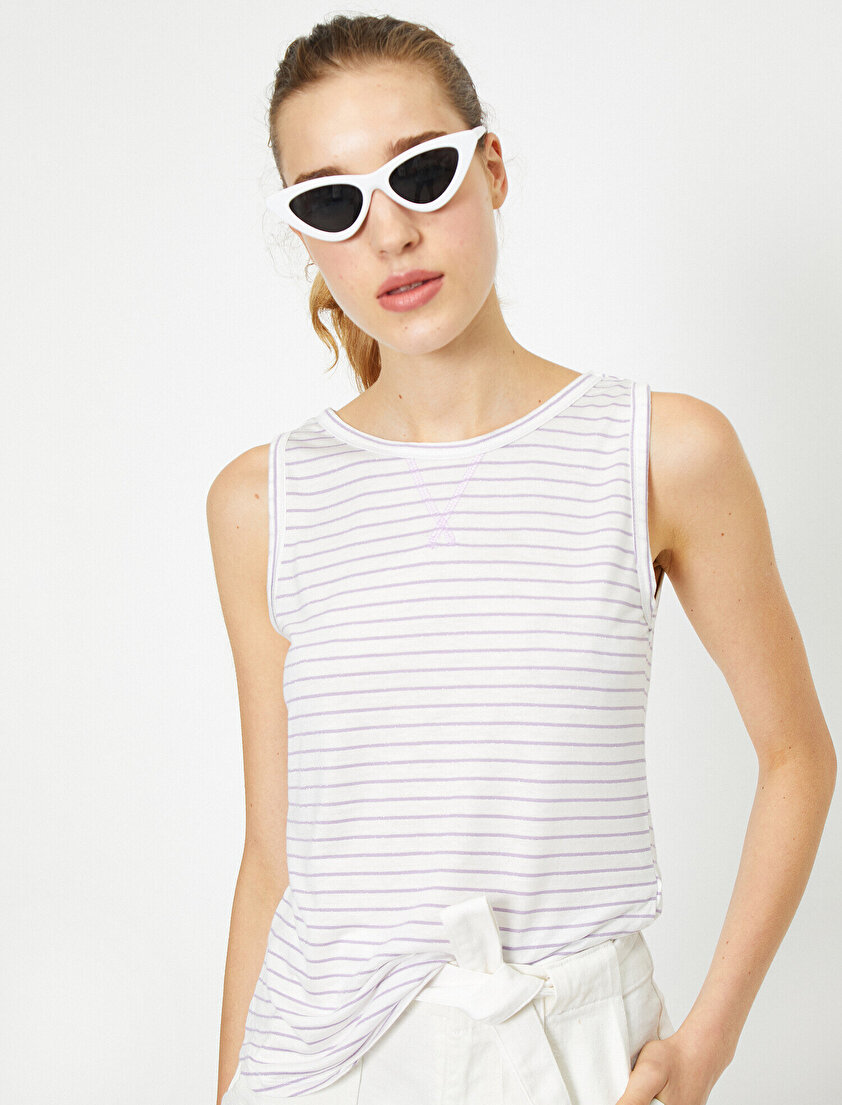 Bisiklet Yaka Kolsuz Antibakteriyel Atlet