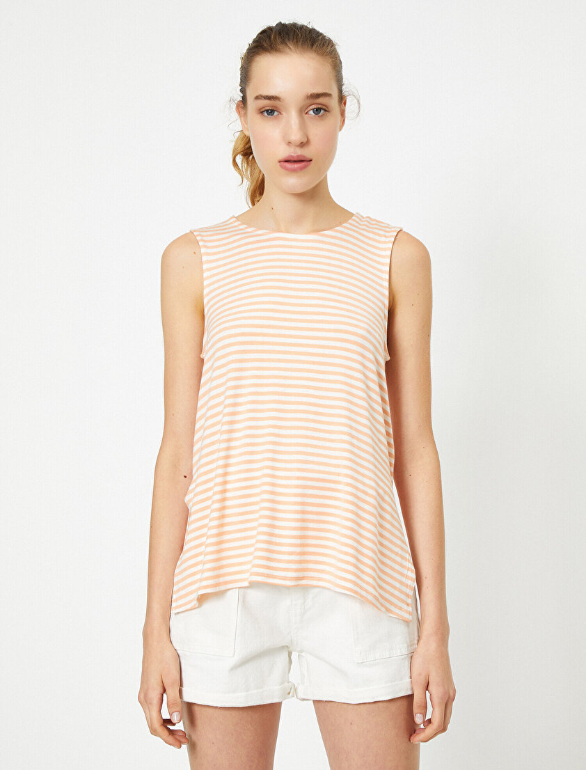 Çizgili Antibakteriyel Atlet