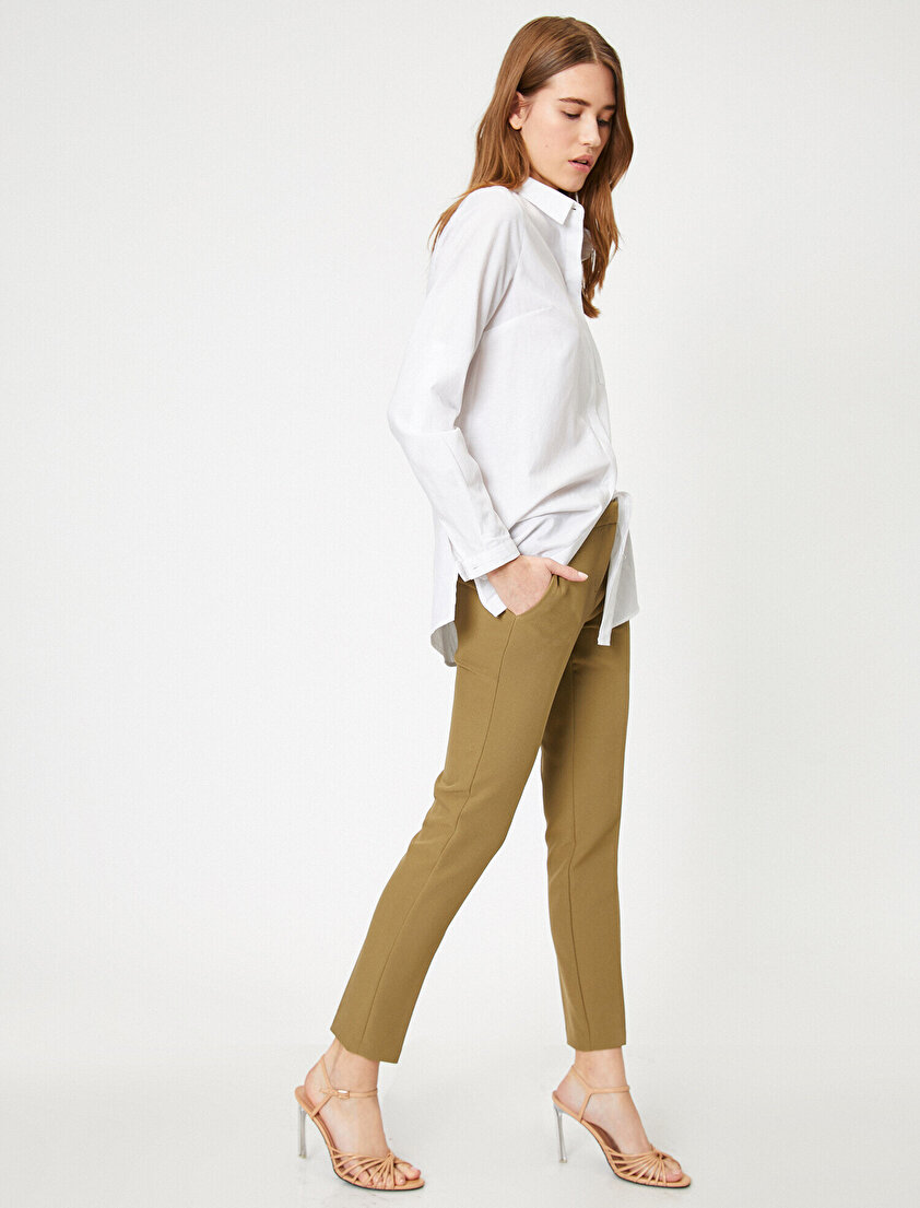 Cepli Basic Kumaş Pantolon