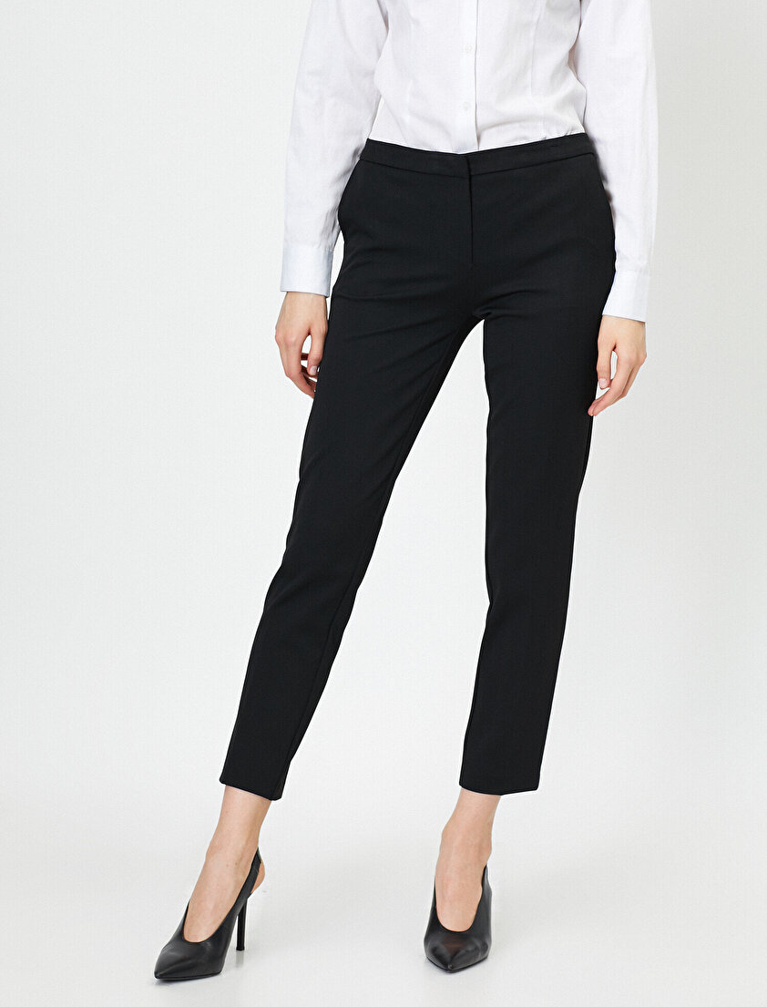 Slim Fit Dar Paça Pantolon