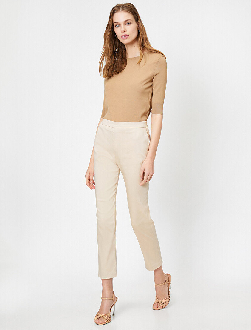 Normal Bel Basic Pantolon