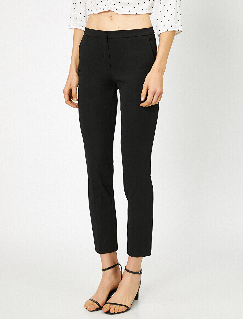 Slim Fit Dar Paça Pantolon