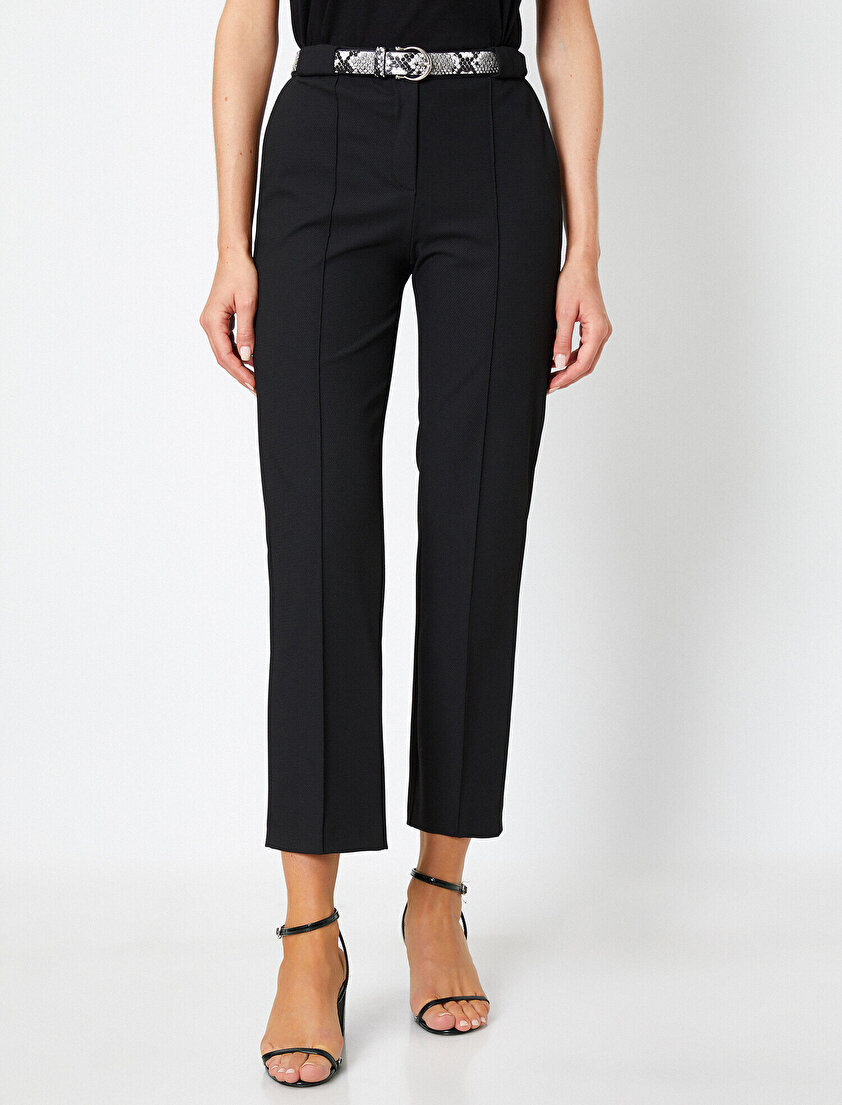 Kemer Detaylı Pantolon