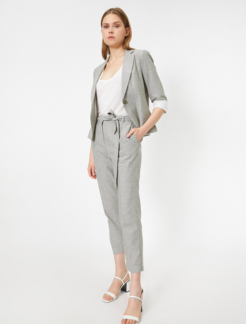 Cep Detaylı Pantolon