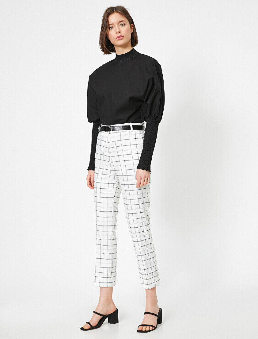 Kemer Detaylı Pantolon