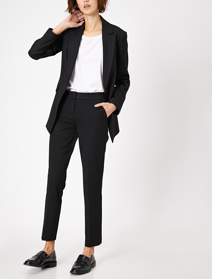 Bilek Boy Slim Fit Pantolon