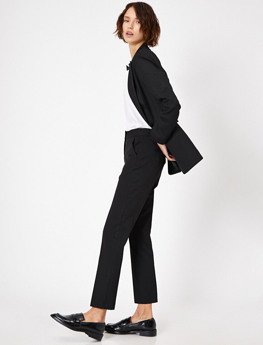 Bilek Boy Slim Fit Pantolon