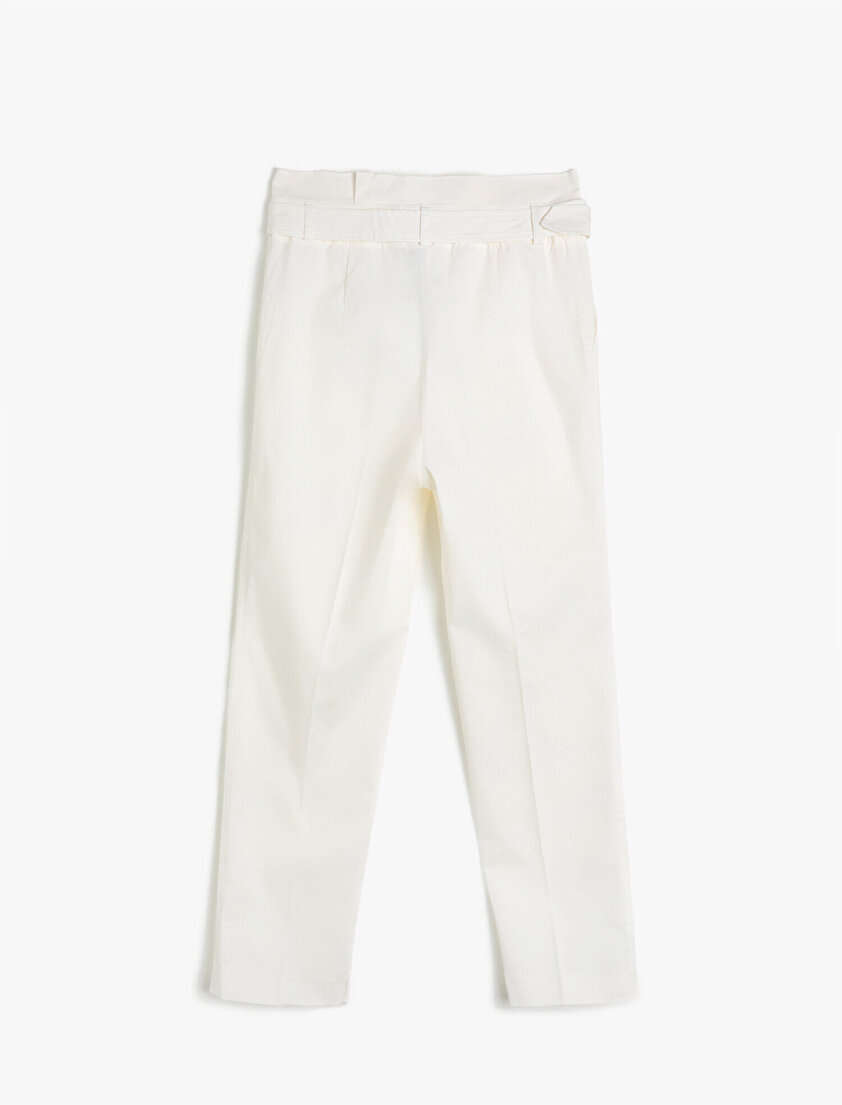 Arzu Sabancı for Koton Kemer Detaylı Pantolon