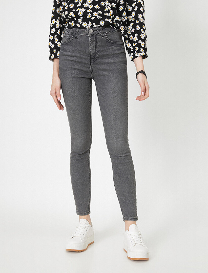 Carmen Yüksek Bel Skinny Fit Jean Pantolon