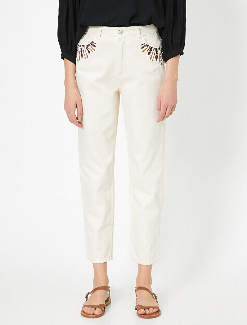 El Emeği Mom Jean Pantolon