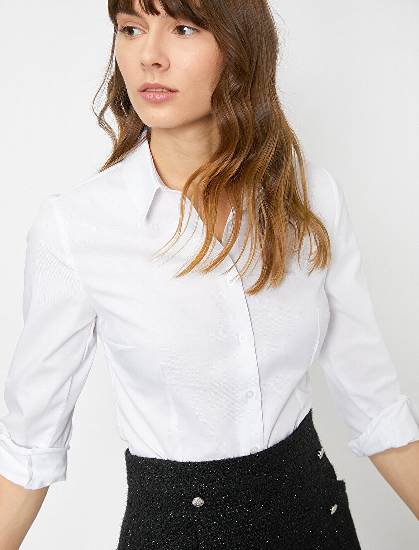 Klasik Poplin Gömlek