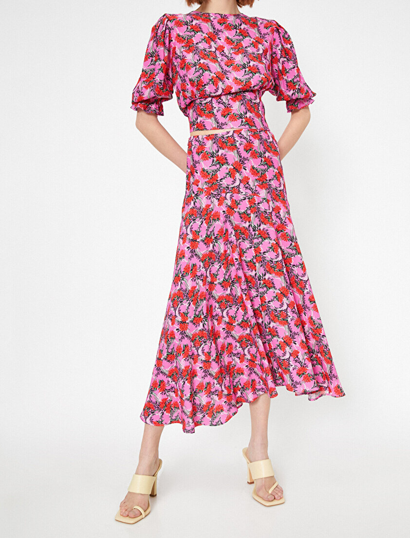 Skirtly Yours Styled by Melis Ağazat Desenli Etek